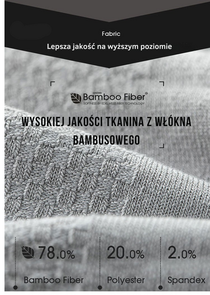 Skarpetki bambusowe antybakteryjne ANTYCAPY